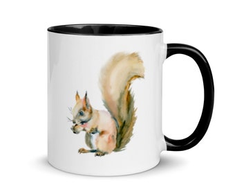La tasse à café originale d'écureuil pour les amoureux des animaux