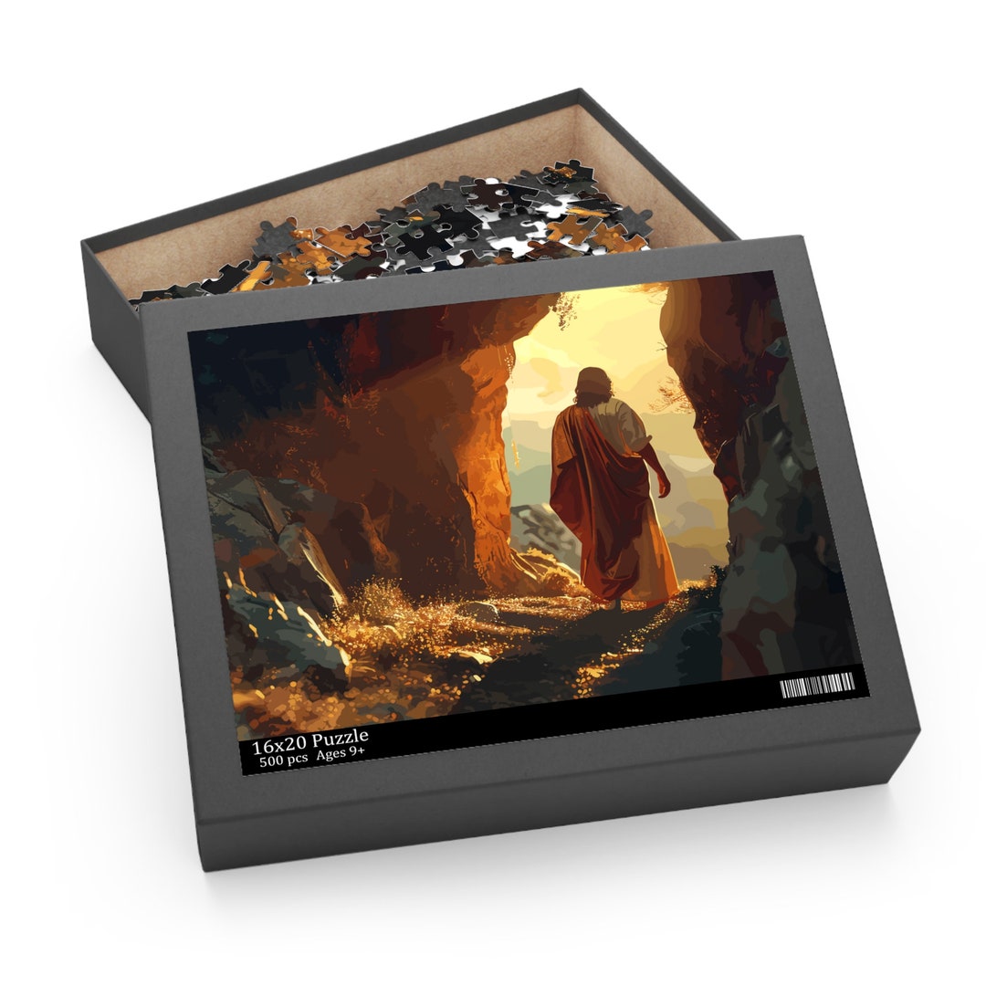 Christian Puzzle Resurrected Jesus, Christian Gifts, Catholic Easter ...