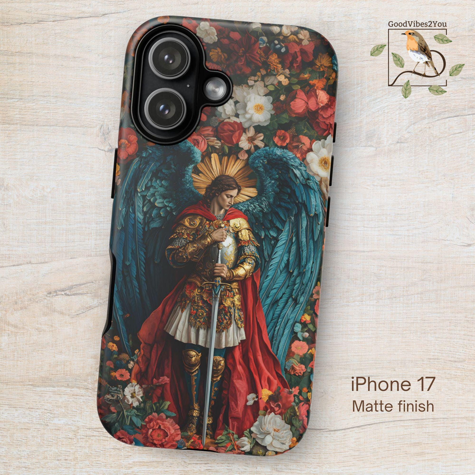 iPhone Case Saint Michael - Etsy, image size:2000x2000