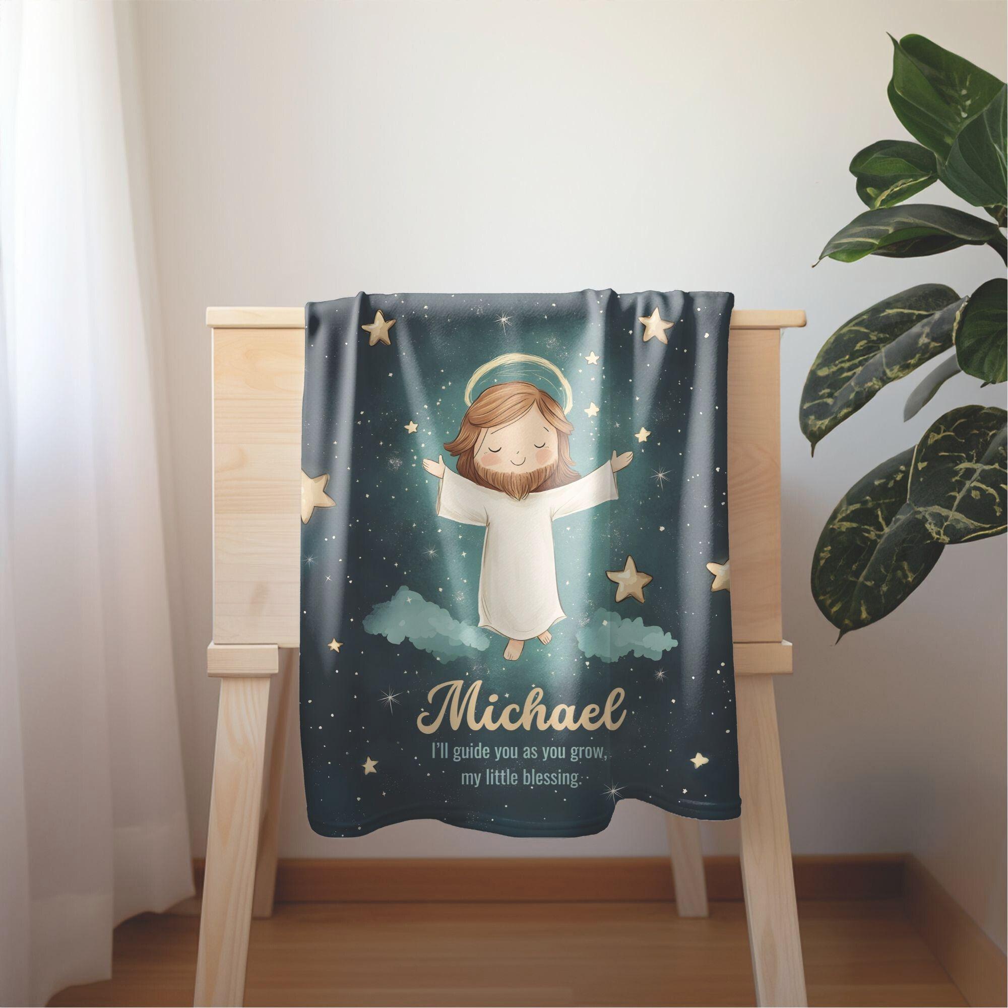Coperta personalizzata, coperta con versi della Bibbia, regali