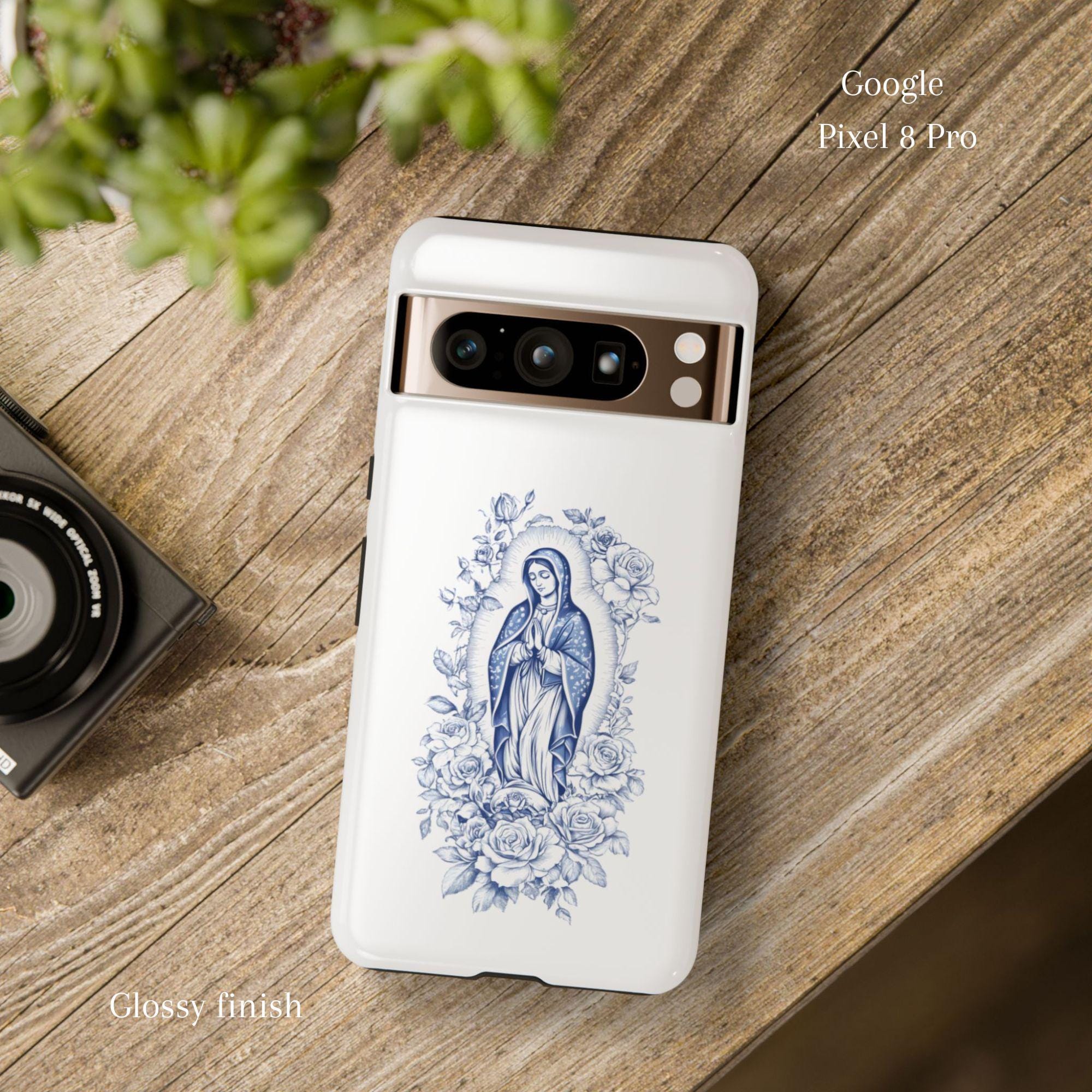 KANGHAR Custodia estetica per iPhone 13 con croce benedetta
