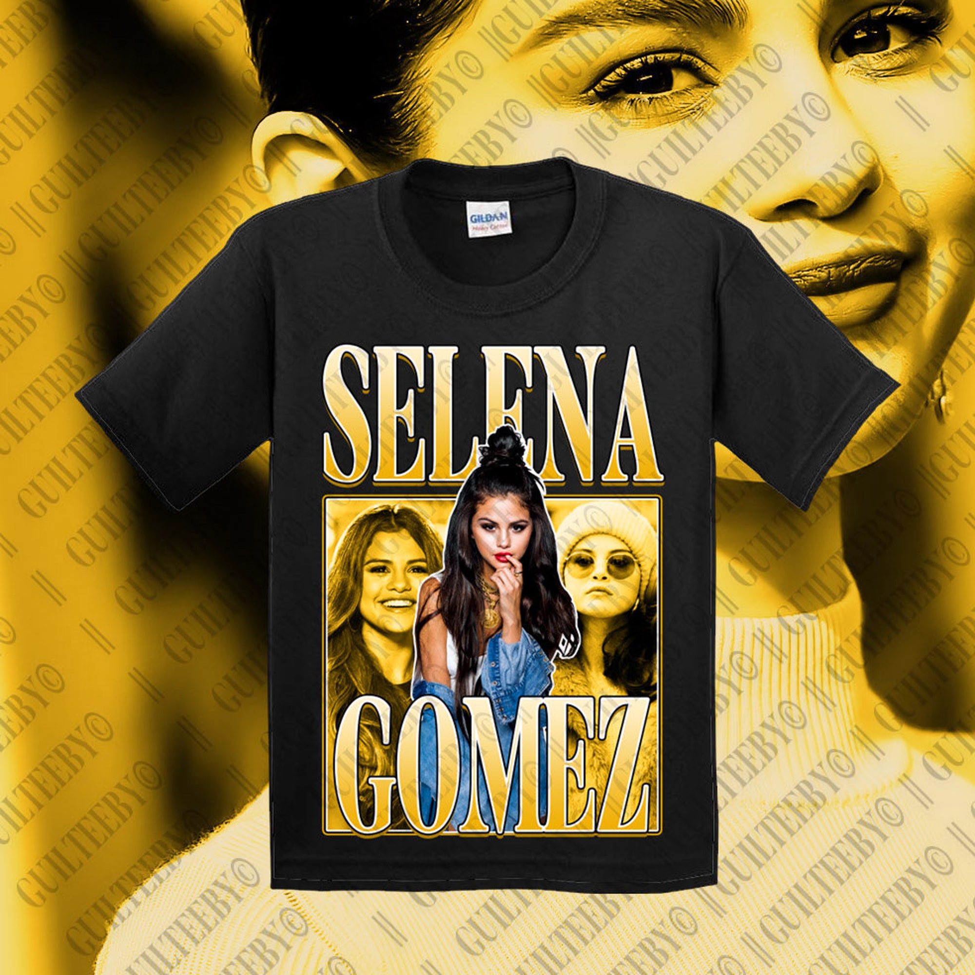 Selena Gomez 90er Jahre T-Shirt Selena Gomez 90er Jahre T-Shirt