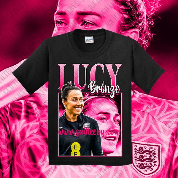 Lucy Bronze Custom 90's Graphic Tee | (Frauenfussball)