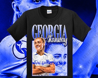 Georgia Stanway Custom 90'S Graphic Tee | (Women's Football)