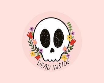 dead inside // sticker