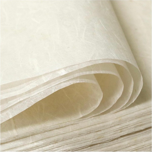 5sheets Rice Paper, Blank Rice Paper, Mulberry Paper, Printable Rice Paper, Plain Rice Paper, A4 Rice Paper, Decoupage Rice Paper