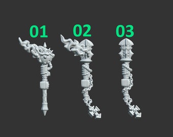 Pimp up your Mini, Mauls/ Eternal Pilgrim / Model Building / Miniature / games / models / tabletop / wargaming / war games / Upgrade