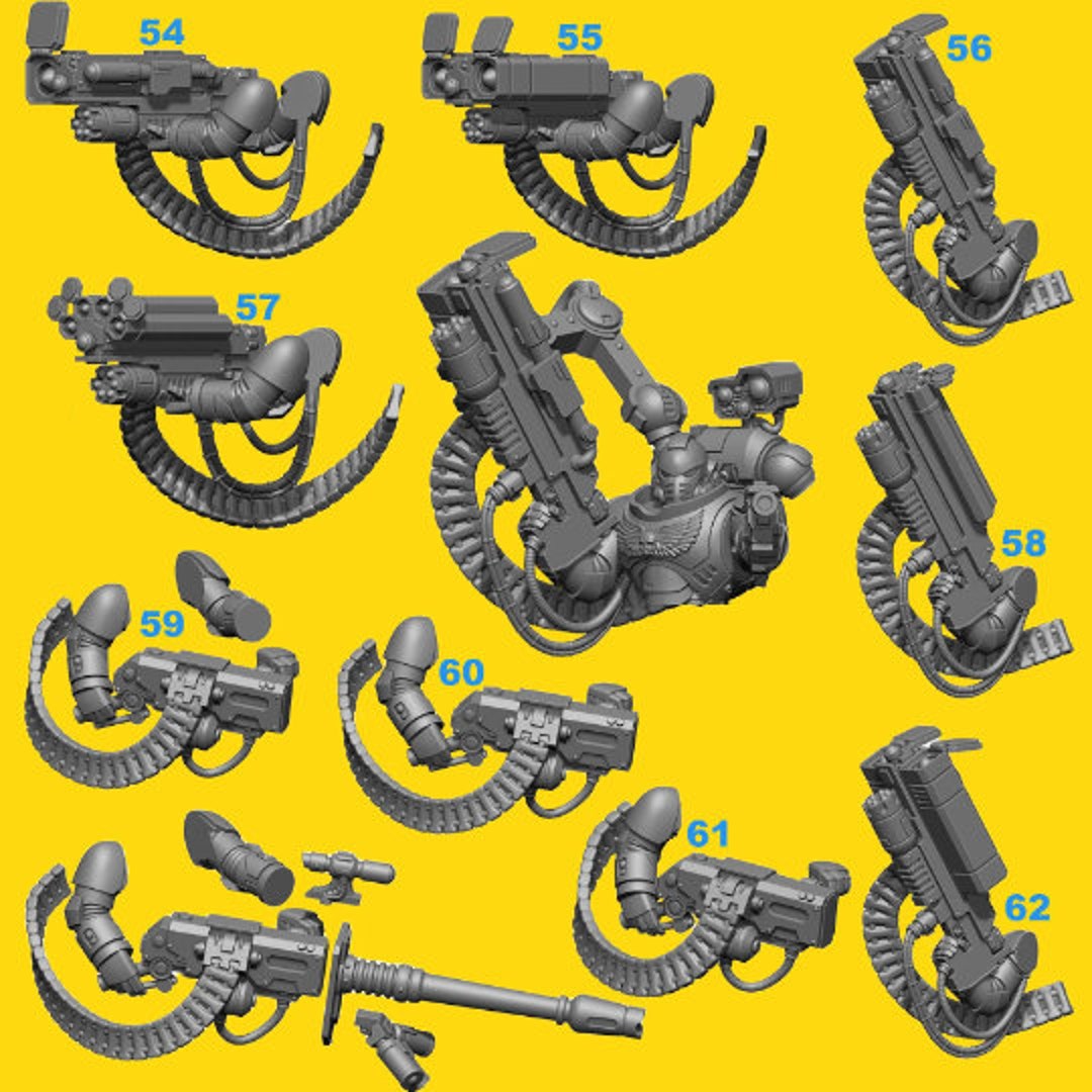 Pimp up Your Mini, Guns 4 / Eternal Pilgrim / Model Building / Miniature / Games / Models