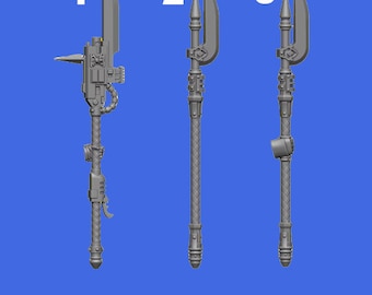 Pimp up your Mini, Spear / Eternal Pilgrim / Model Building / Miniature / games / models / tabletop / wargaming / war games / Upgrade
