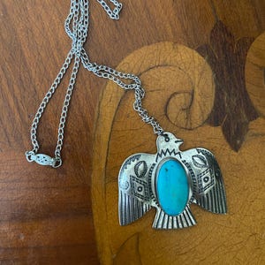Stamped Navajo Pendant - Etsy