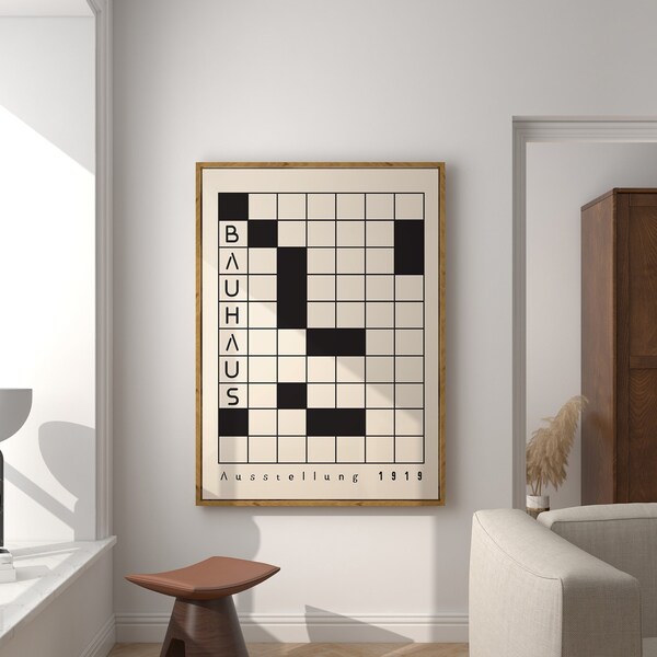 Crossword Art Etsy