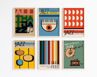JAZZ Reworked mid century アートポスター  A2 il_340x270.5401091904_cnpe.jpg