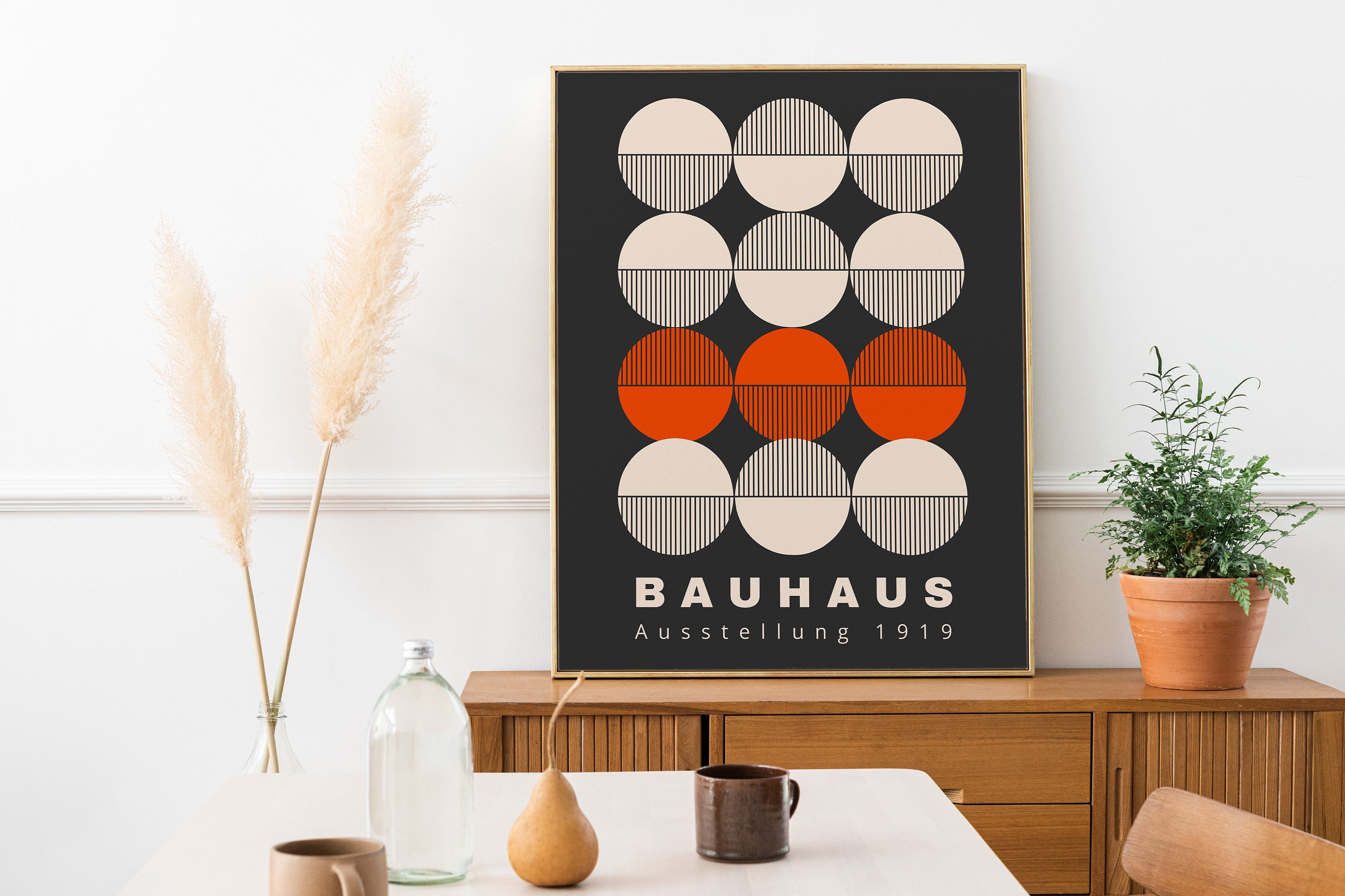 Bauhaus Printable Exhibition Poster, Bauhaus Print, Bauhaus Decor ...