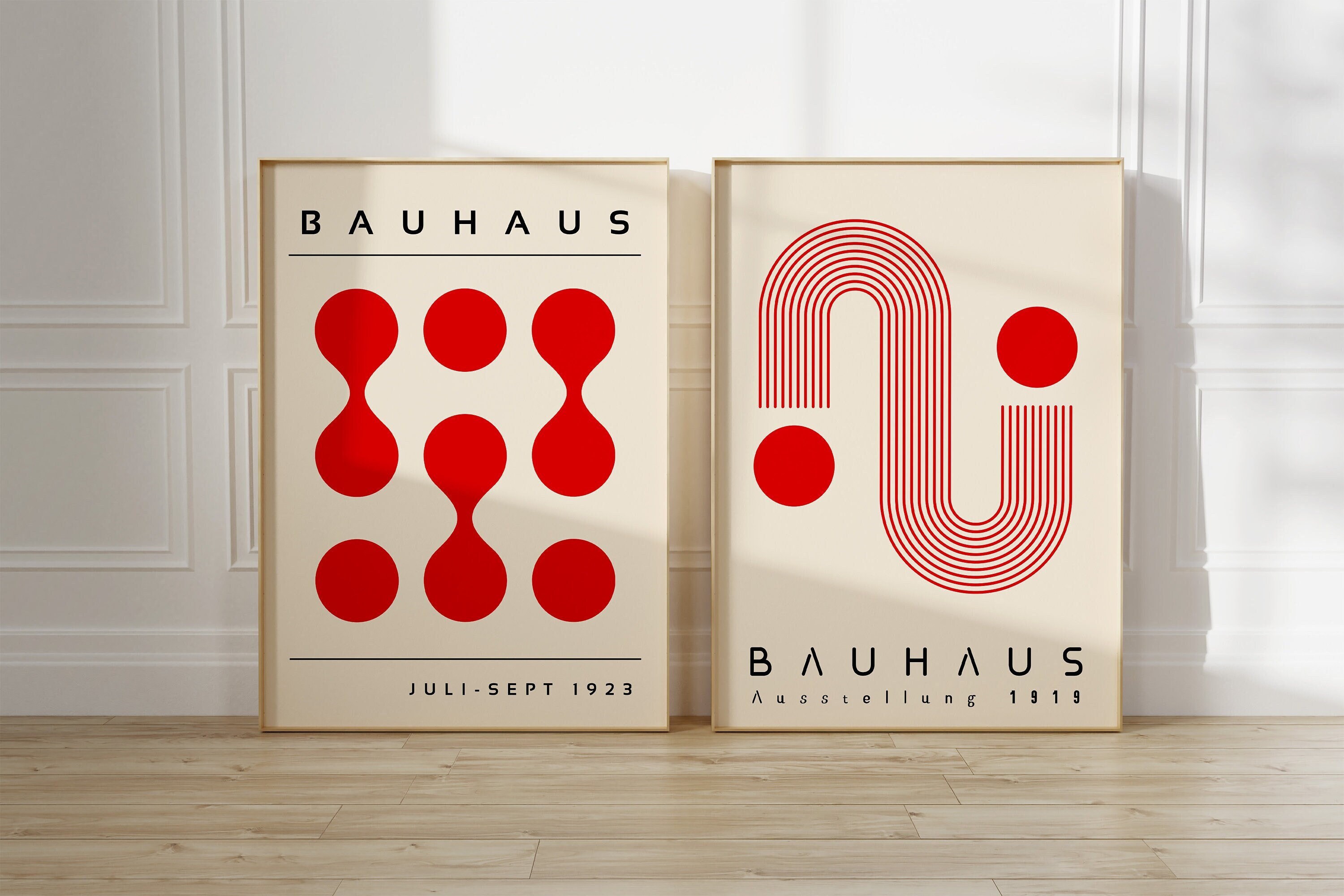 Bauhaus-作品No.11-1】 アートポスター／500×400 額なし Bauhaus-作品