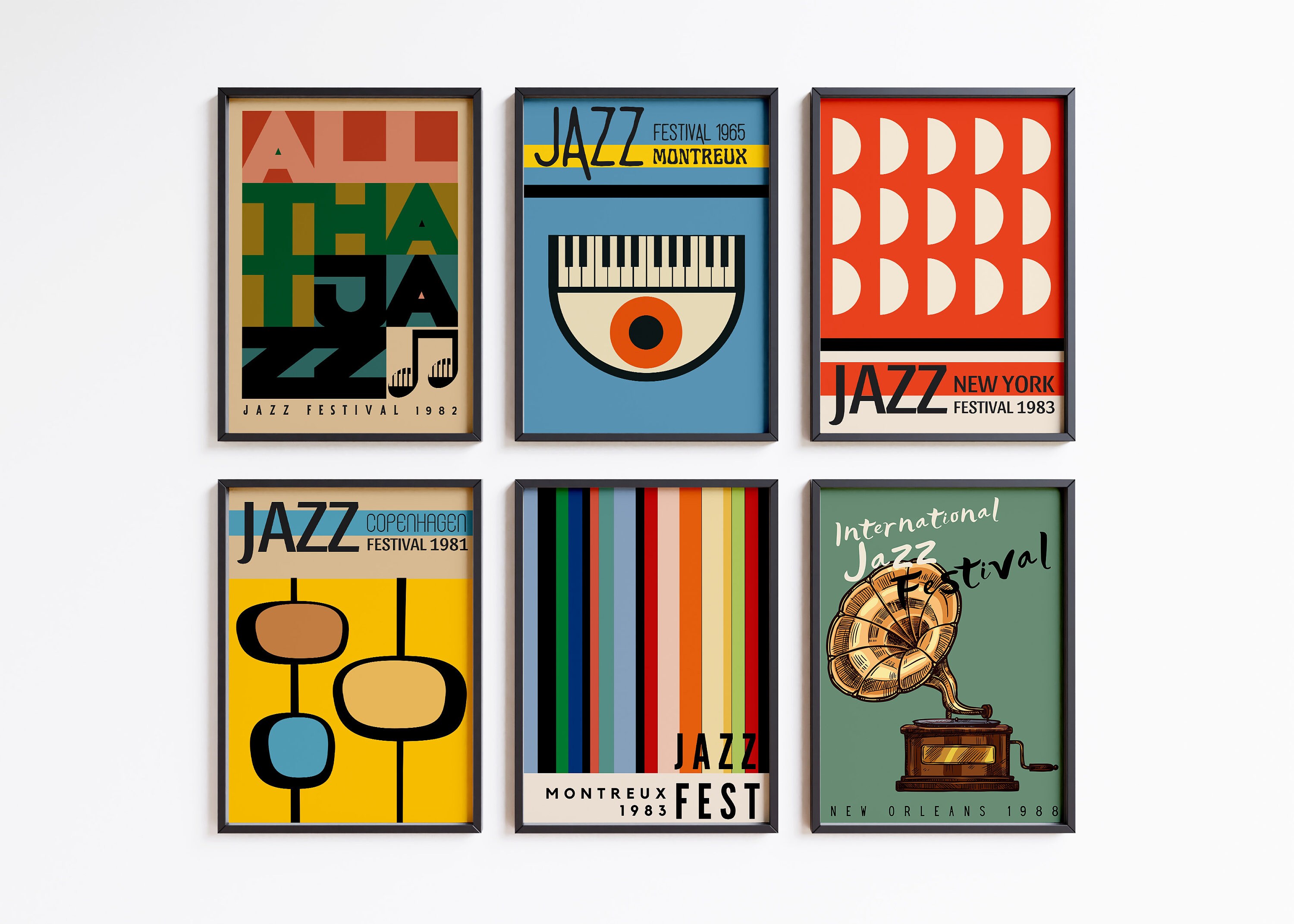 アート・デザイン・音楽 Jazz Exercises and Pieces (Number 2) Designart 