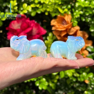  Movdyka Cute Elephant Gifts for Women Crystal Elephant Statue  Home Decor Figurine Collection Glass Ornament Animal Gifts for Elephant  Lovers : Home & Kitchen