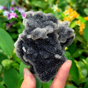 Druzy Geode Sfalerit Kristallkluster: Sällsynta mineralprover, Hemmakontorsinredning, Nybörjarkristallläkning
