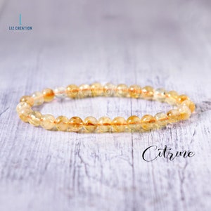 Citrin Armband, Natürliche Citrin Stein Armband, Citrin Kristall Schichtung, Stapeln Armband, November Birthstone Geschenk, Solar Plexus Chakra