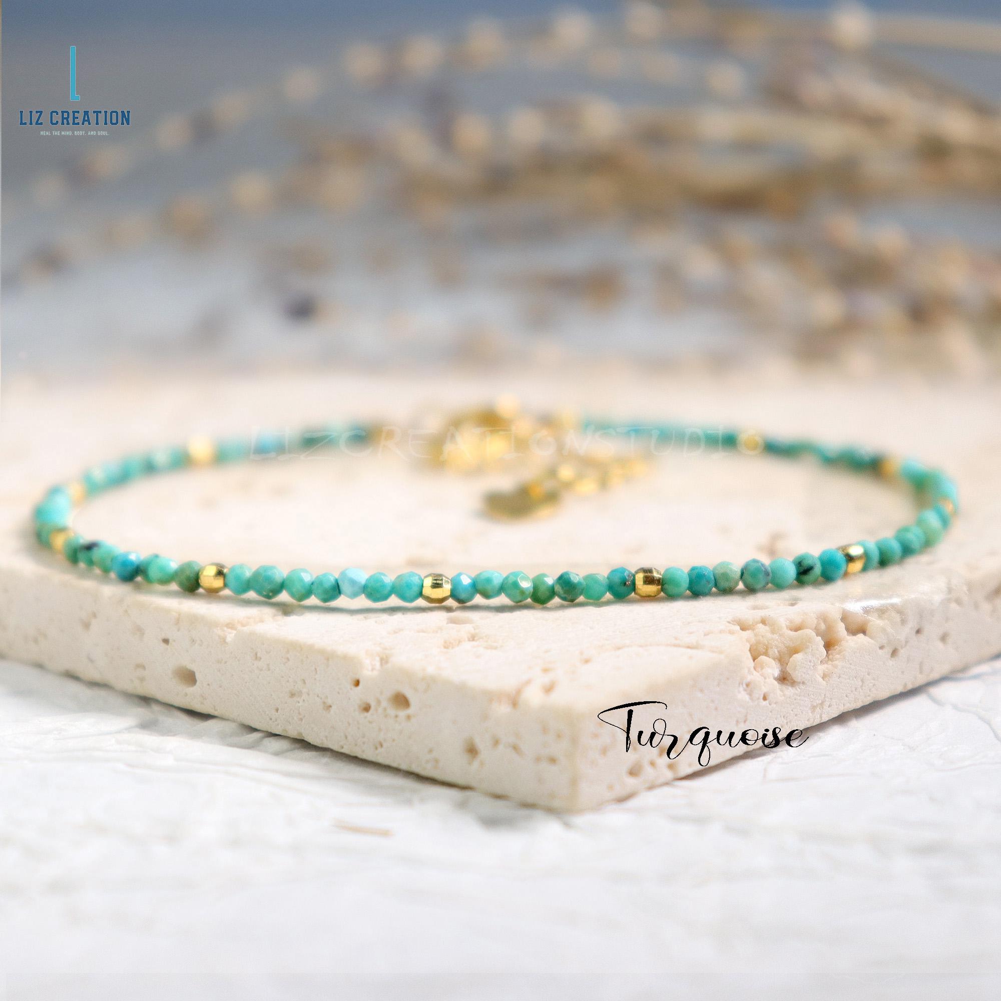 Silver Bracelet With Turquoise Stone - Etsy
