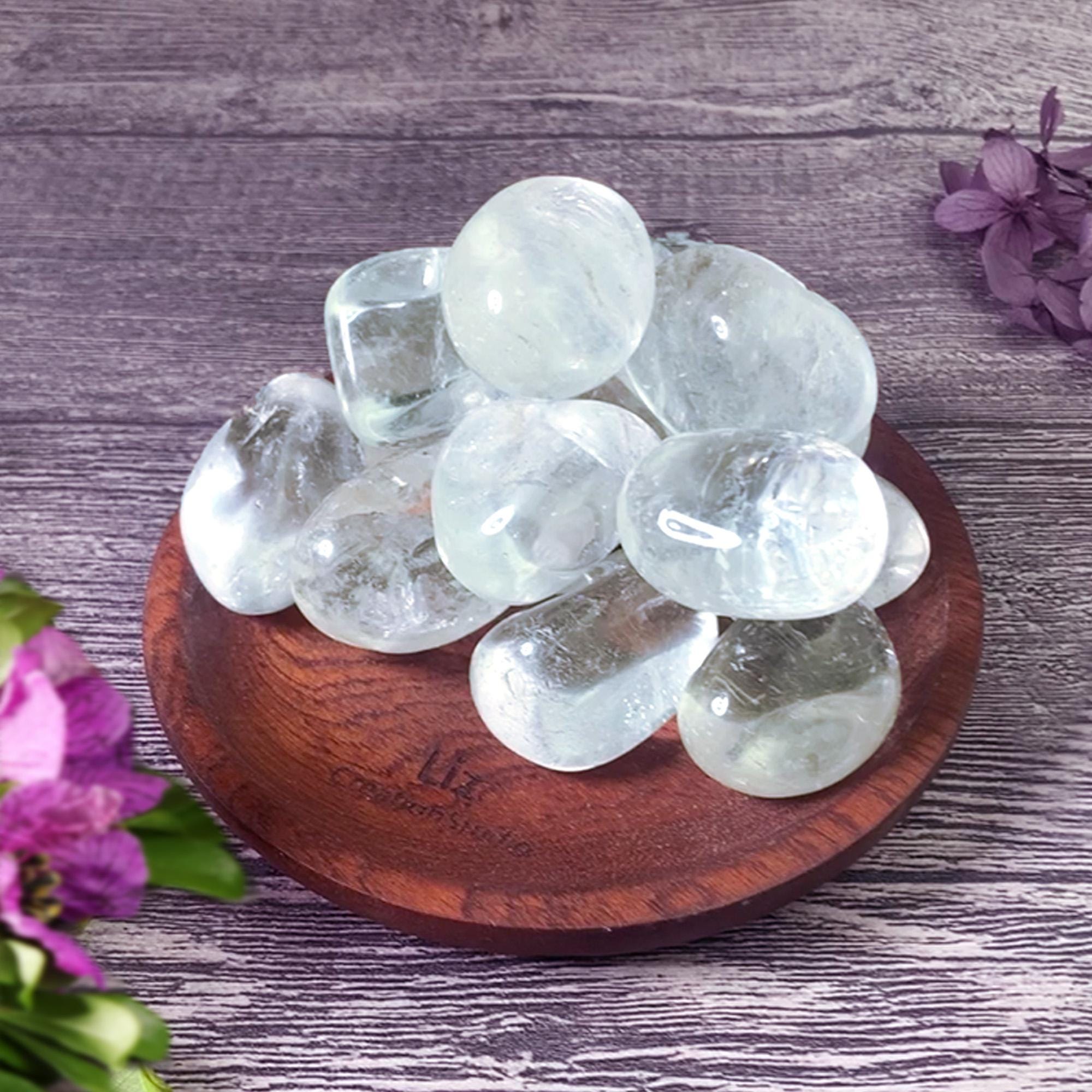 30 Ciondoli In Pietra Naturale Pendolo Cristallo Di Quarzo Chakra - Collana Da 45cm