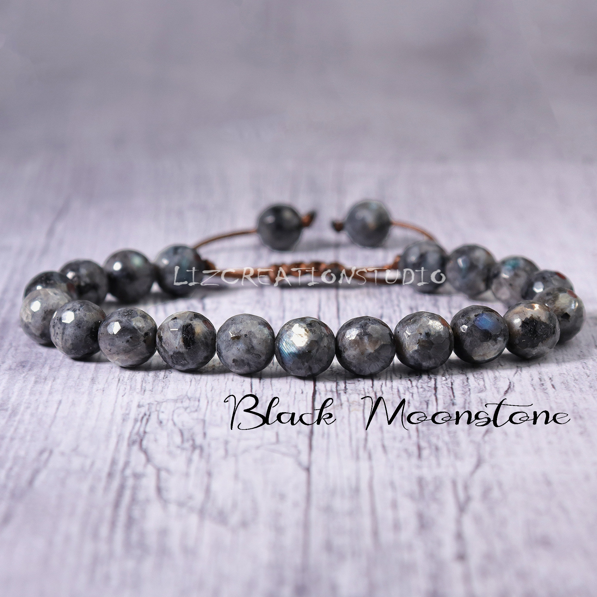 Black Moonstone /Labradorite MOON MAGICK Healing Bracelet ©️ –  MoonstoneGypsyAU