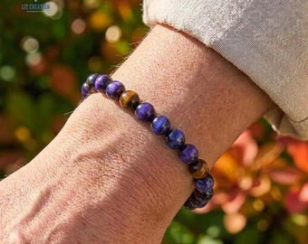 Natural Sugilite Bracelet - Rare Royal Purple Healing Crystal - Spiritual Protection & Intuition - Gift for Her