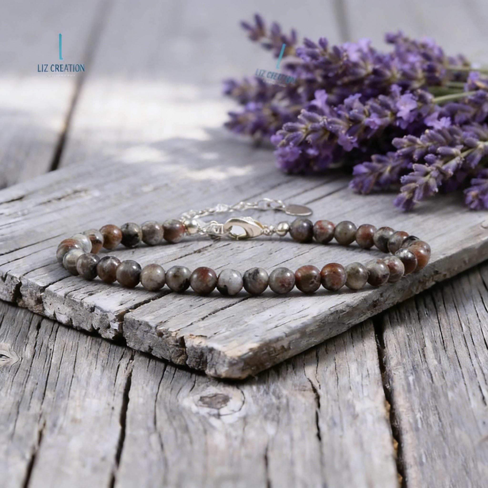 Natural Yooperlite Gemstone Bracelet -fluorescent Sodalite Crystal