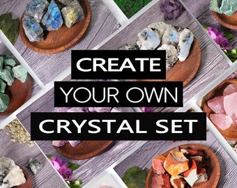 Crystal Mystery Box, ruwe stenen, sieraden, helende kristallen
