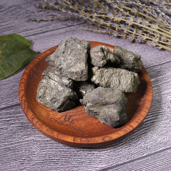 Pyrite Raw Stones -Natural Rough Pyrite Crystals Specimens Gemstones , Spiritual Protection Gift