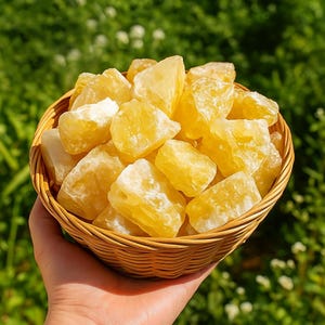 10pcs Raw Citrine Stone- Natural Rough Citrine Chunky Crystals, Solar Plexus Chakra, Mineral Specimens Crystals Gift, November Birthstone
