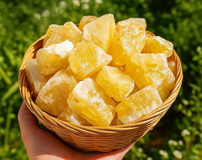 Natural Rough Raw Citrine Stone Chunky Crystals, Solar Plexus Chakra, Mineral SpecimenS, November Birthstone