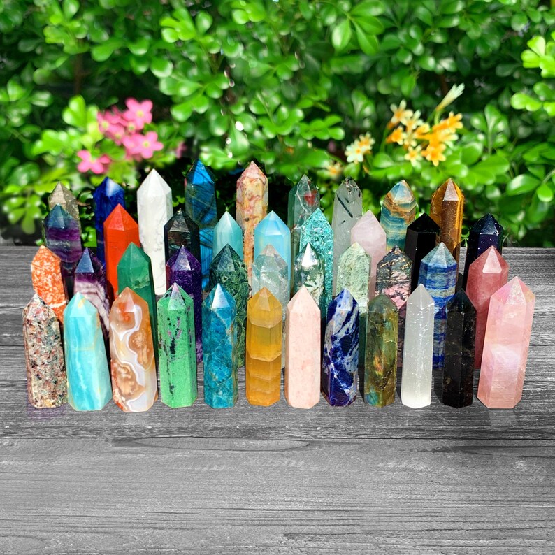 Nephrite Jade Tower Points, Mineral Specimens Natural Jade Gemstone ...