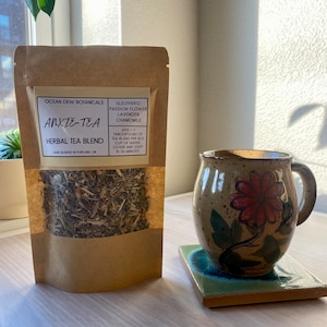 Anxie-tea Eleuthero & Passion Flower Herbal Loose Leaf Tea Blend