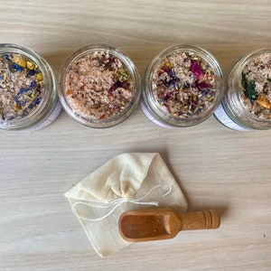 Botanical Bath Salt Sampler Set