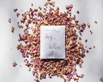 Natural Flower Petal Confetti (25 Pack)