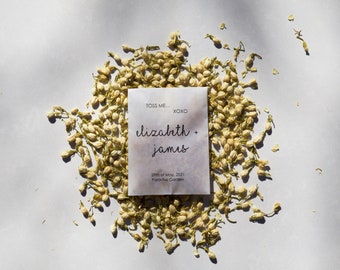 Natural Flower Petal Confetti (25 Pack)