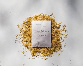 Natural Flower Petal Confetti (25 Pack)