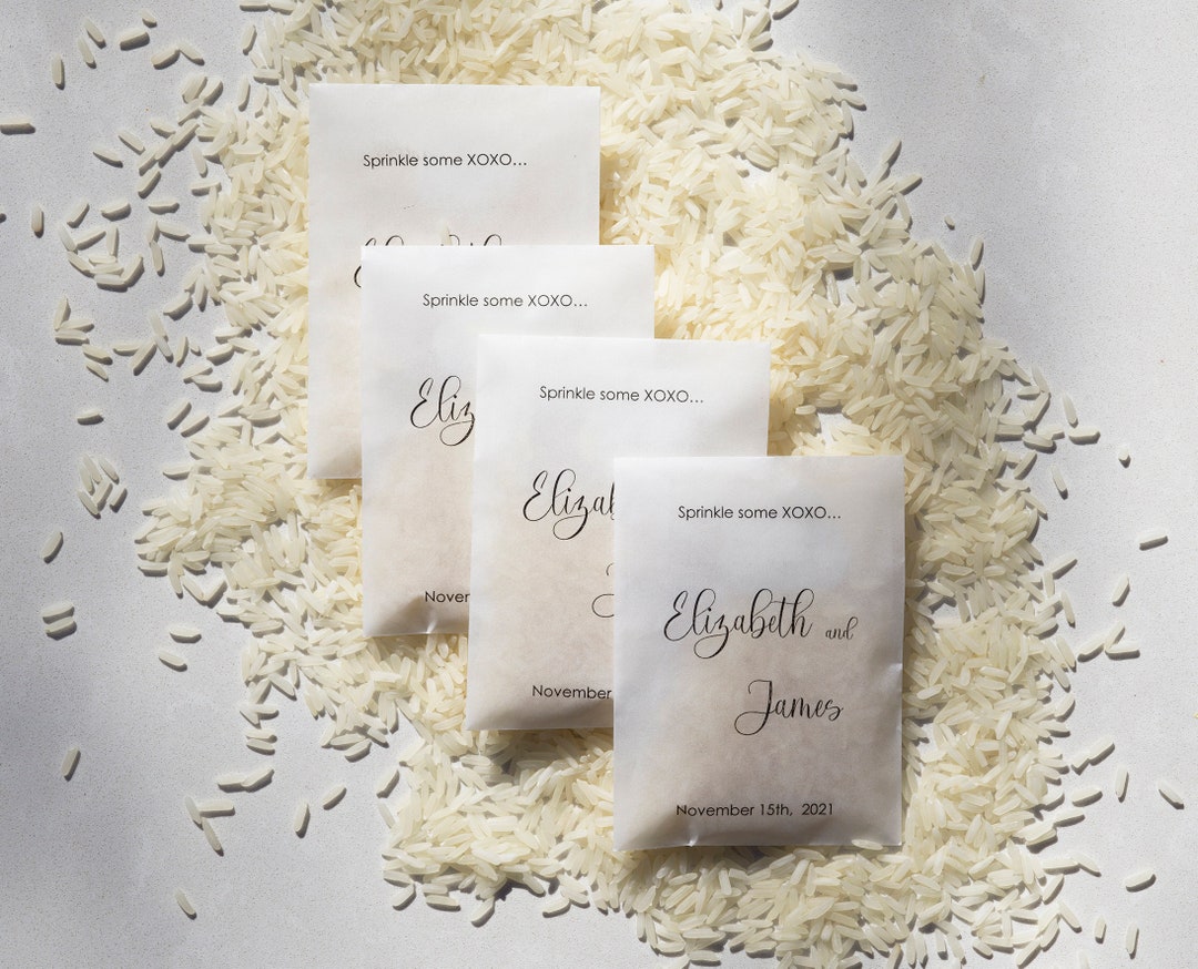Rice Wedding Confetti Etsy UK