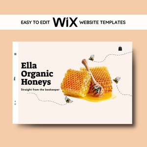 Wix Website Template for Organic Products – Editable, Minimalist E-Commerce Design for Natural Skincare, Handmade Soaps & Eco-Friendly Shops