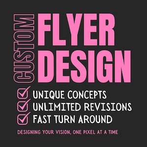 Custom Flyer Design for Events, Businesses & Promotions | Professional Print-Ready Flyers, Single Sided, Double Sided, Folded Brochures