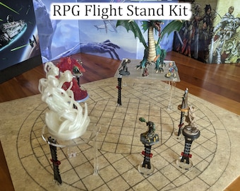 Flight Stand Kit for TTRPGs and Miniature Games