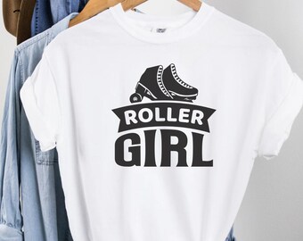 Roller Skate Lets Roll, Roller Skating Shirt, Gift for Roller Derby T-Shirt and for Skate Party Tees