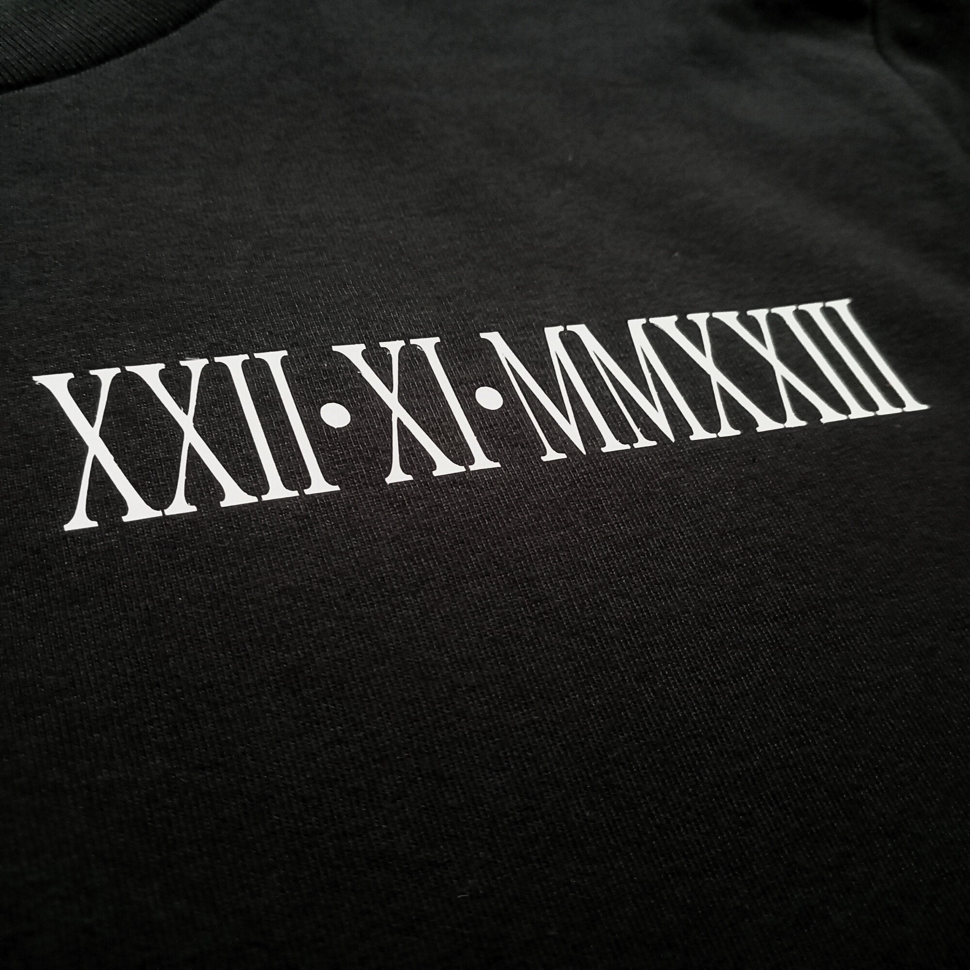 Custom Roman Numerals, Birthday Shirt, Custom Roman Numeral Shirt ...