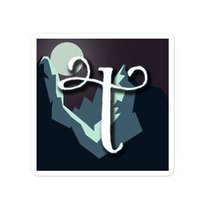 Pegatinas de vinilo con el logotipo de Thematicraft v1 (2021)