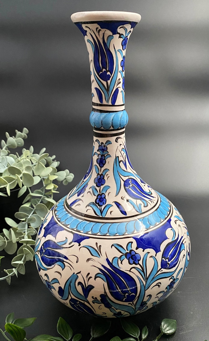 turkish handmade tile 35% OFF ceramic table vase Free shipping decorative