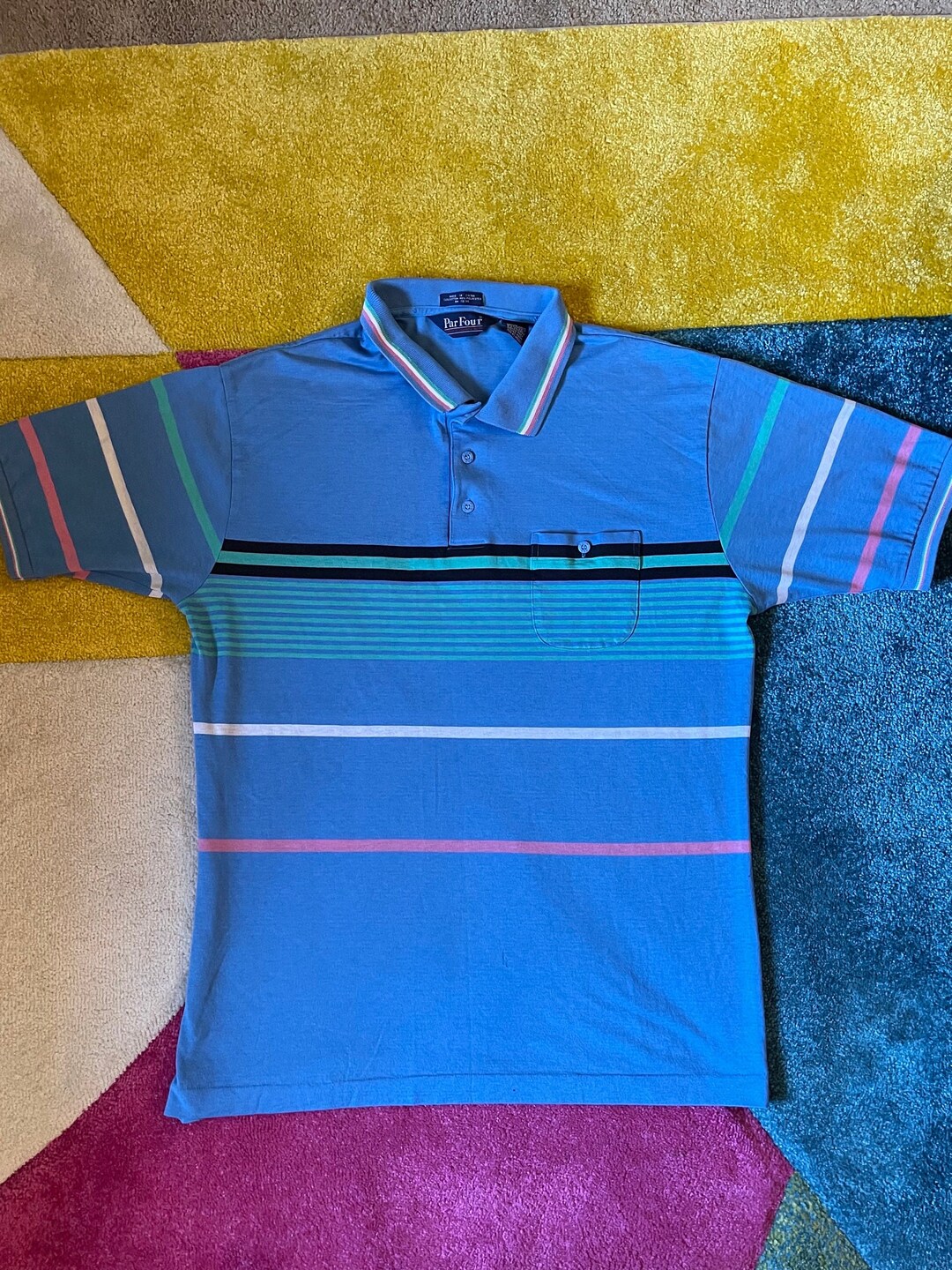Par Four Vintage Golf Shirt - Etsy