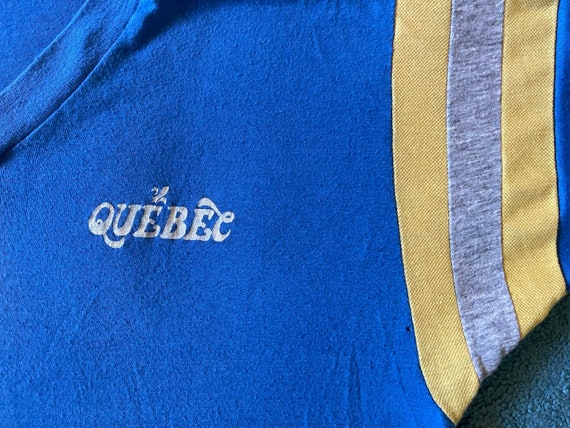 Vintage Quebec Ringer Shirt View 2