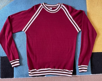 Vintage 60’s Striped Raglan Sweater