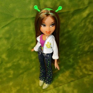 Bratz Shrek Ears Light or Dark Green 3D Printed in Filament Cute for Doll Dress Up Doll Accessories Dolls Restyle