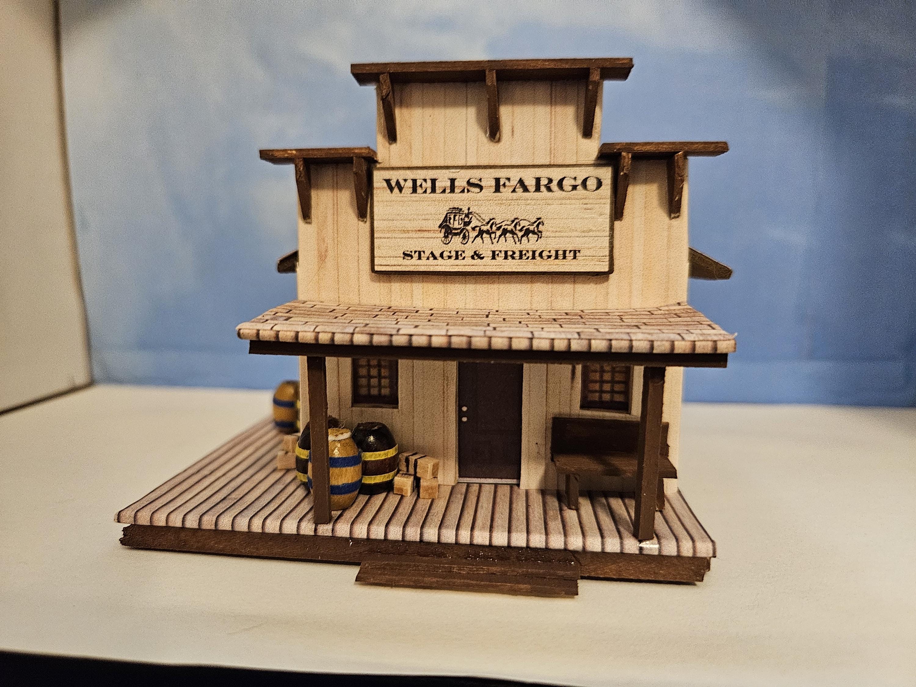Outland Models Spoorweg Layout Oude West Cowboy op Paard Outland Models Spoorweg Layout Oude West Cowboy op Paard